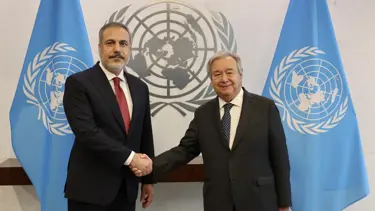 Dışişleri Bakanı Fidan, BM Genel Sekreteri Guterres ile görüştü