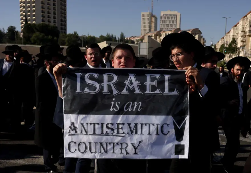 İsrail'de zorunlu askerlik: Ultra-Ortodoks Yahudiler polisle çatıştı 6