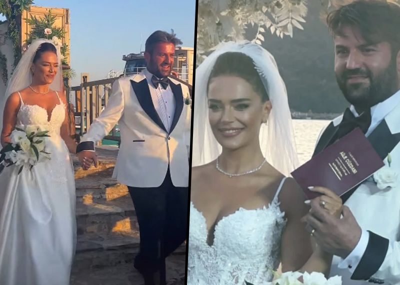 Oyuncu İpek Karapınar ile yönetmen Ali Balcı evlendi