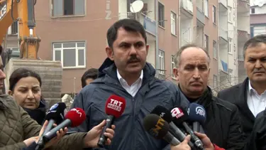 Bakan Kurum: Elazığ genelinde hasar tespit çalışmalarının yüzde 85'ini tamamladık