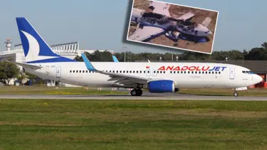 Tel Aviv-İstanbul uçağında panik: Yolculara kaza yapan uçak fotoğrafı gönderildi