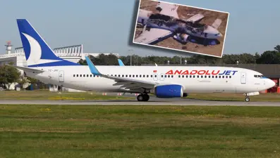 Tel Aviv-İstanbul uçağında panik: Yolculara kaza yapan uçak fotoğrafı gönderildi