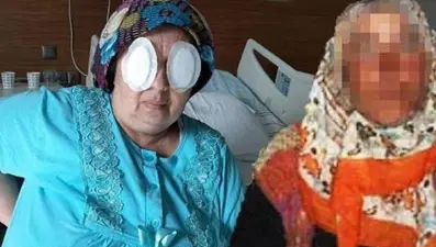 Kütahya'da korkunç olay: Şizofreni hastası, bir kadının gözlerini oydu