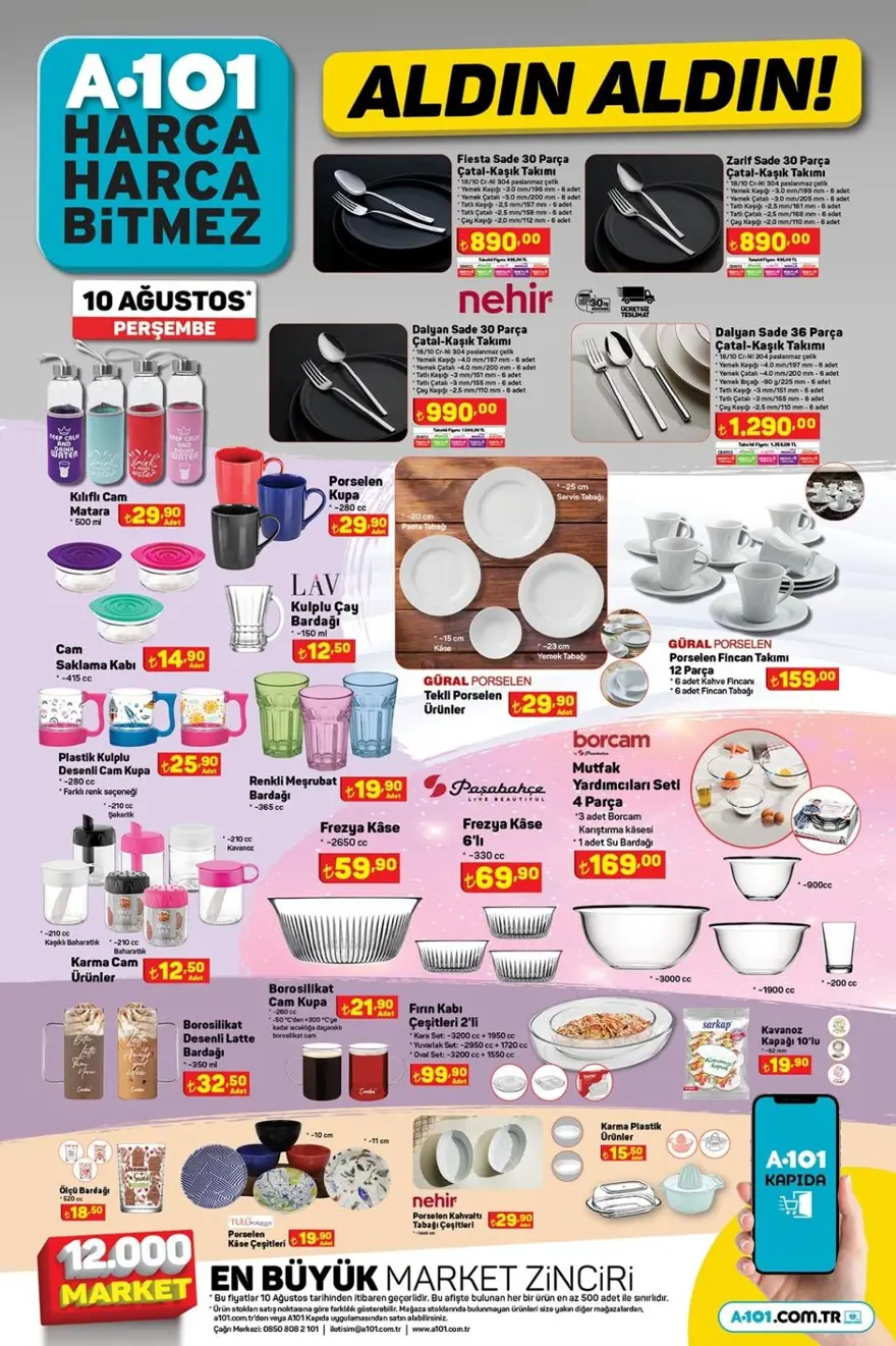 A101 markette bu haftaya özel yeni indirimli ürünler listesi belli oldu (10 Ağustos A101 aktüel ürünler kataloğu) 7