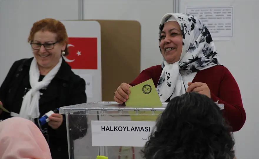 Yurt dışında oy verme işlemi sona erdi 18