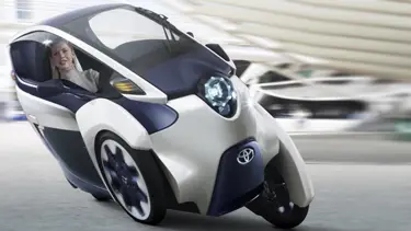 Toyota'dan üç tekerli 'kişisel araç'