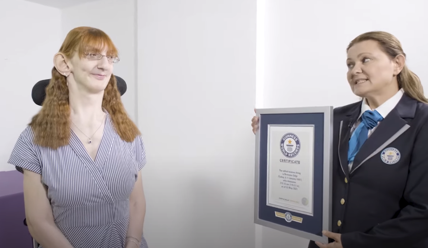 Dünyanın en uzun boylu kadını Rümeysa Gelgi, Guinness Rekorlar Kitabı'na girdi 6 Dünyanın en uzun boylu kadını Rümeysa Gelgi, Guinness Rekorlar Kitabı'na girdi 6