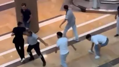 AVM'de ortalık karıştı, taraflar birbirine girdi