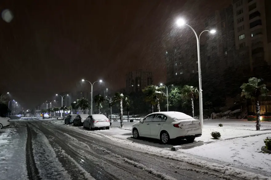 İstanbul'da kar 24