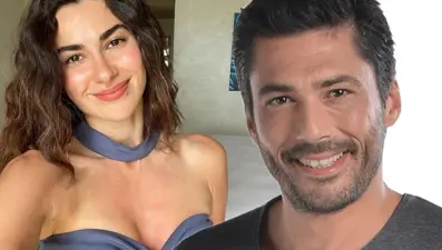 Nesrin Cavadzade ile Pamir Pekin'den mutluluk pozu