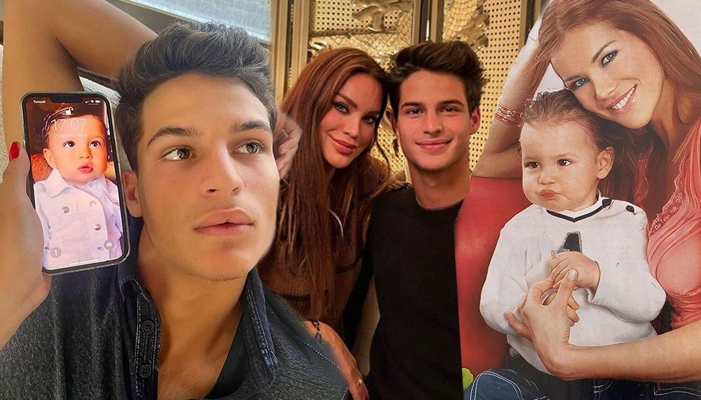 Ebru Şallı oğlu Beren'i paylaştı: Ne ara 20 oldun sen?