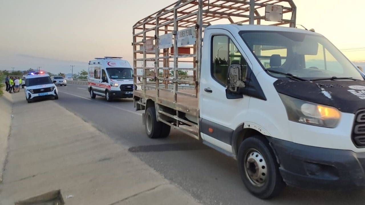Edirne'de koşu yapan sporcuya tüp kamyonu çarptı