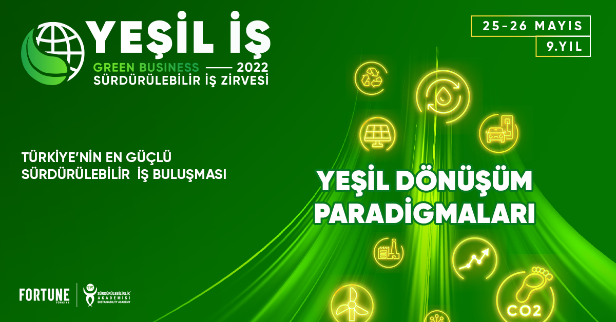 "Türkiye'nin rekabet gücünün artırılmasında yeşil dönüşüm bir fırsat"