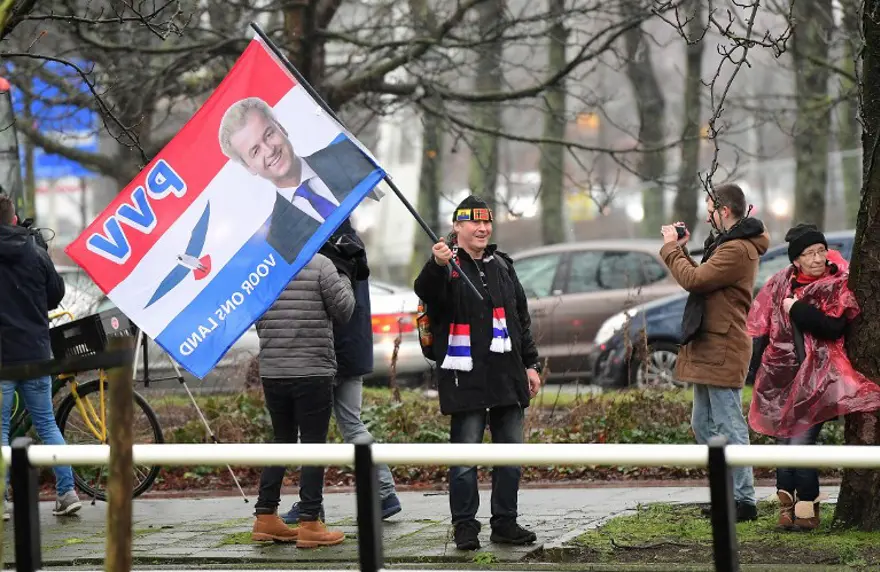 Irkçı lider Wilders'den Türkiye karşıtı gösteri 7