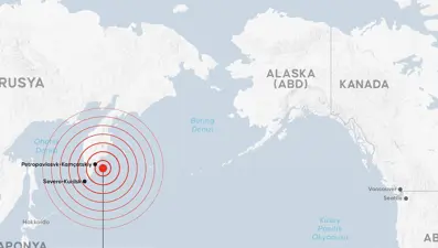 Kamçatka'da 5 ve 6.2'lik artçılar