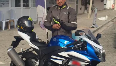 Motosiklet şarampole devrildi: 1 ölü