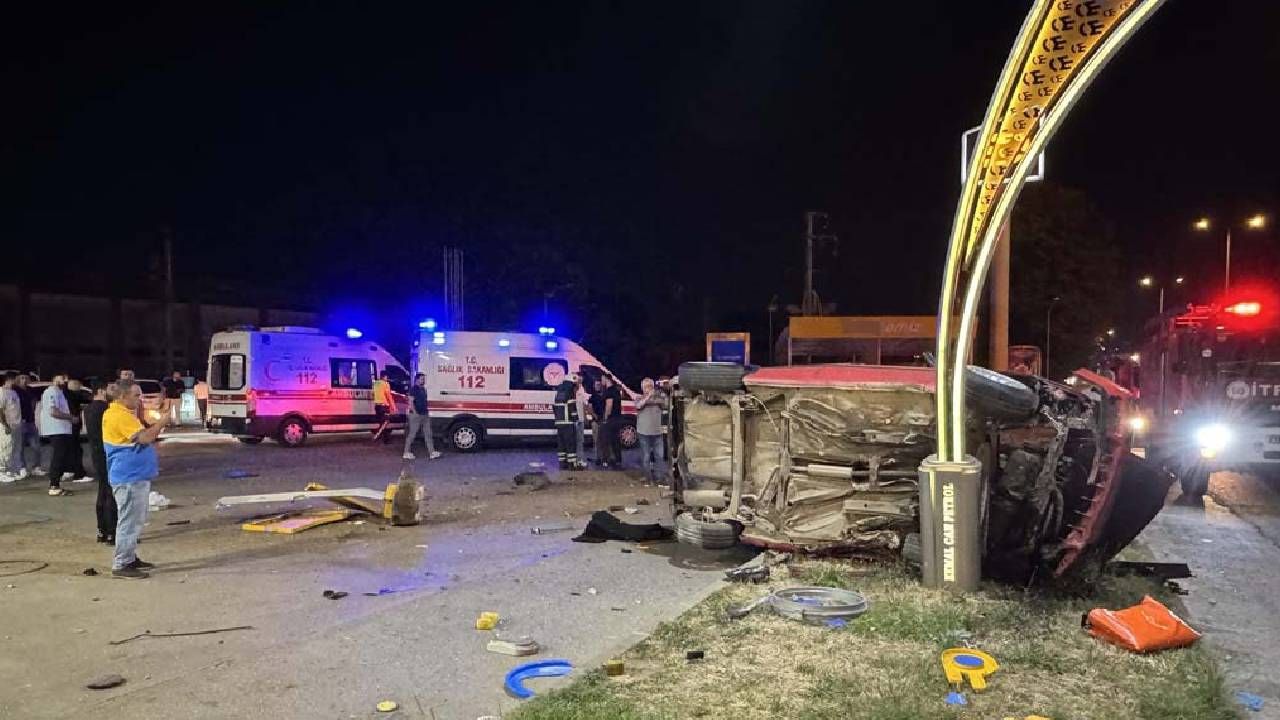 Takla atan aracın sürücüsü dört gün sonra öldü