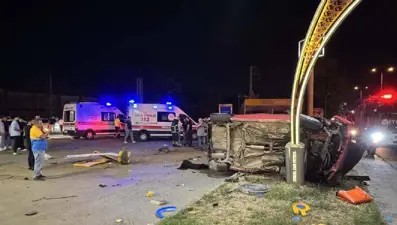 Takla atan aracın sürücüsü dört gün sonra öldü