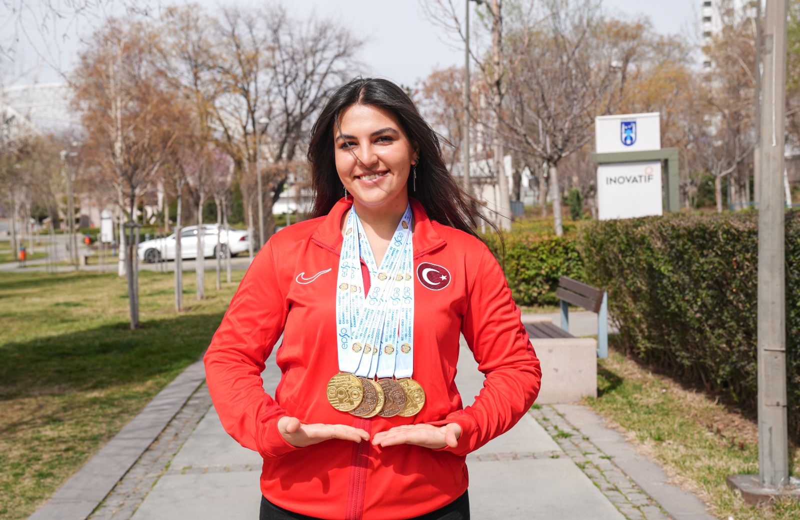 Tarih yazan Türk kadın atıcı Şevval İlayda Tarhan: "2028 Los Angeles'ta madalya istiyoruz"