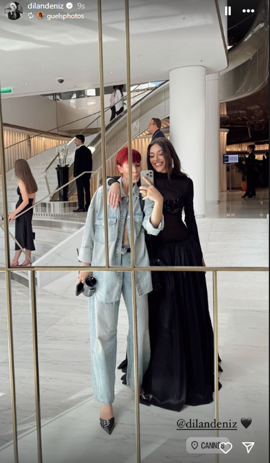 Dilan Çiçek Deniz'in Cannes tarzı çok konuşuldu 3