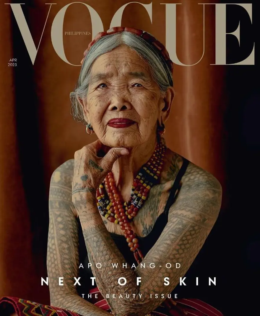 106 yaşındaki dövme sanatçısı en yaşlı kapak modeli oldu 1