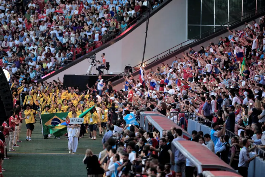 23'üncü Yaz İşitme Engelliler Olimpiyat Oyunları açılış seremonisi ile başladı 11