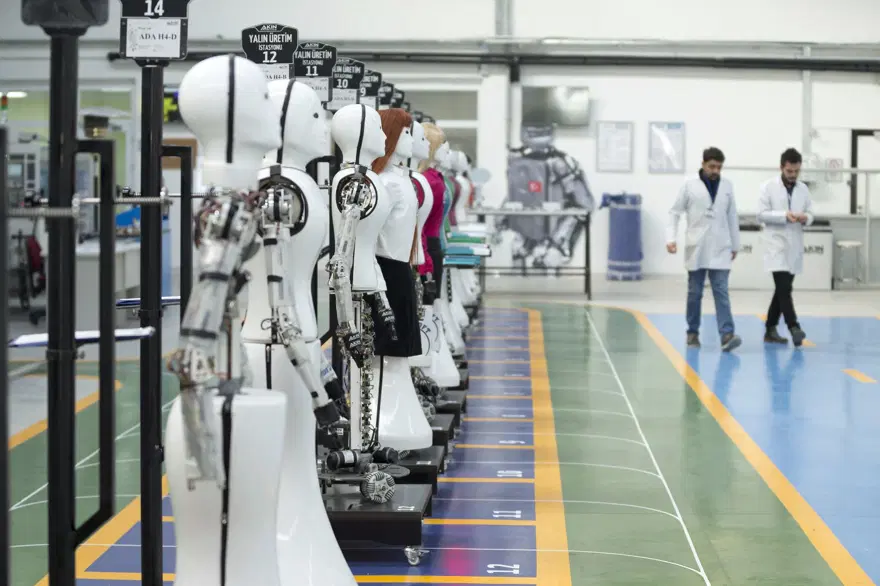 İlk insansı robot fabrikası Konya'da 8