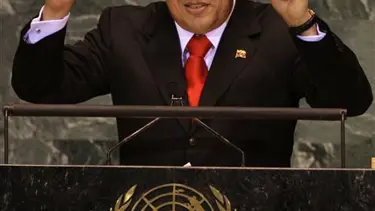 Chavez BM'de Bush'u andı: Kükürt kokmuyor