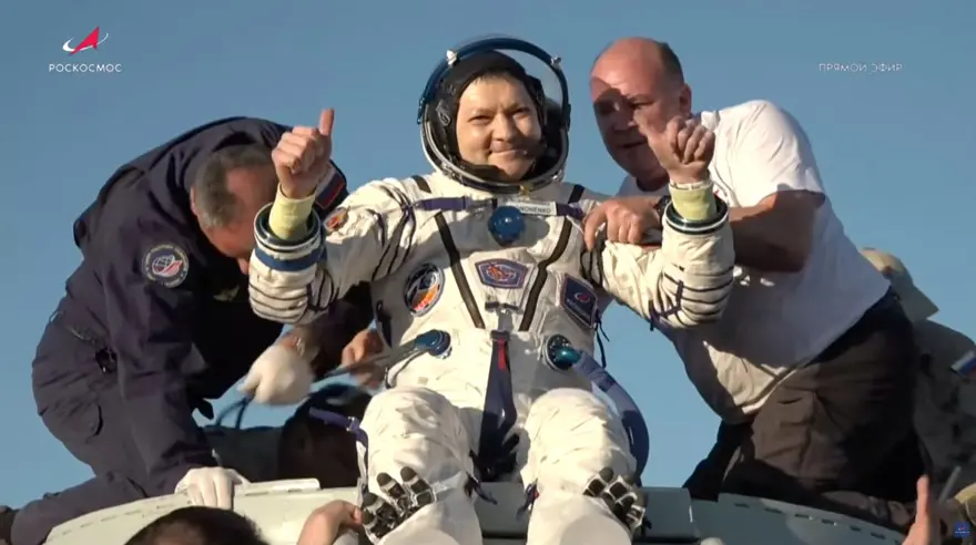 374 günlük uzay macerası sona erdi: Rus kozmonotlar Dünya'ya geri döndü 8