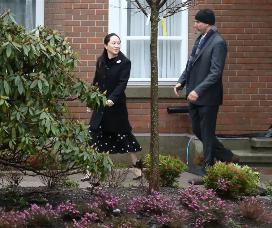 Huawei yöneticisi Vancou'nun 'ABD'ye iade' davası Vancouver'da başladı 2