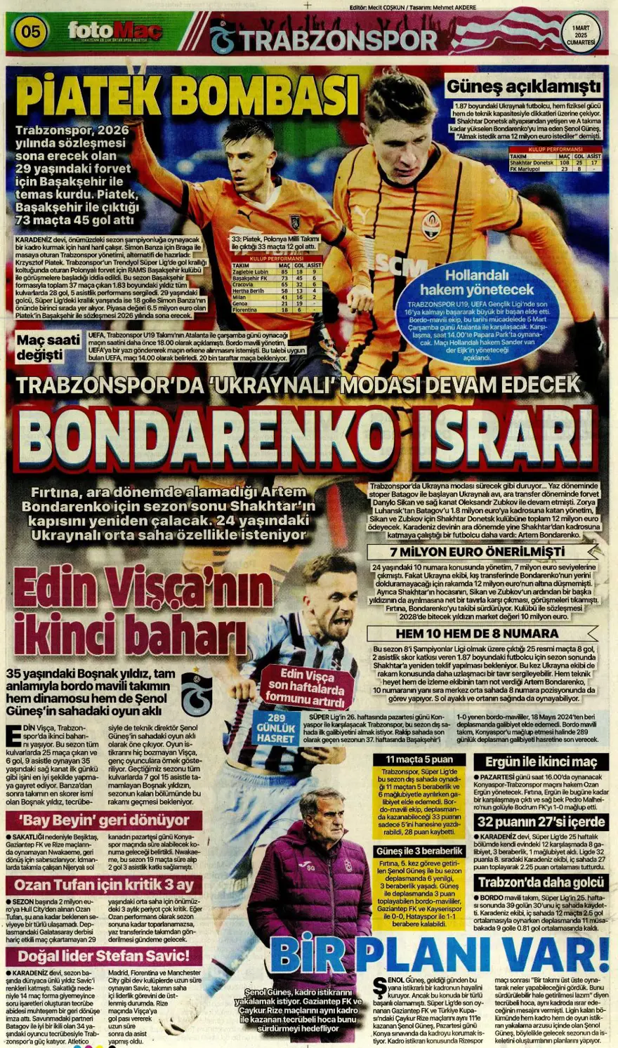 "Galatasaray Brezilyalı kaleciyle anlaştı" (1 Mart 2025 spor manşetleri) 15