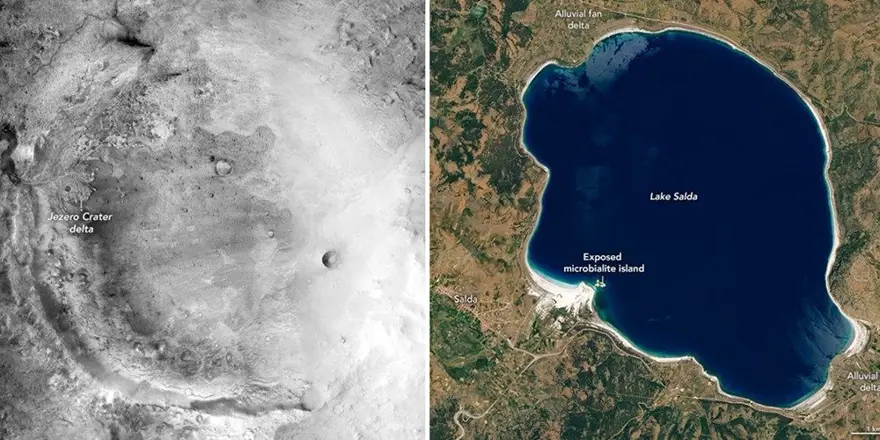 NASA 'SALDA GÖLÜ' İÇİN BÖYLE DEMİŞTİ 1
