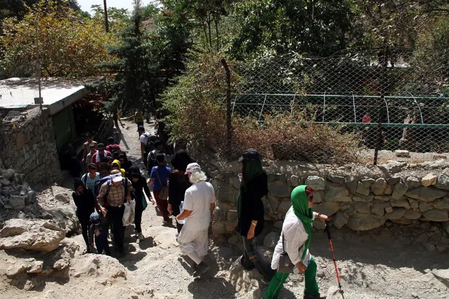 Tahran'da dağ yürüyüşleri 3