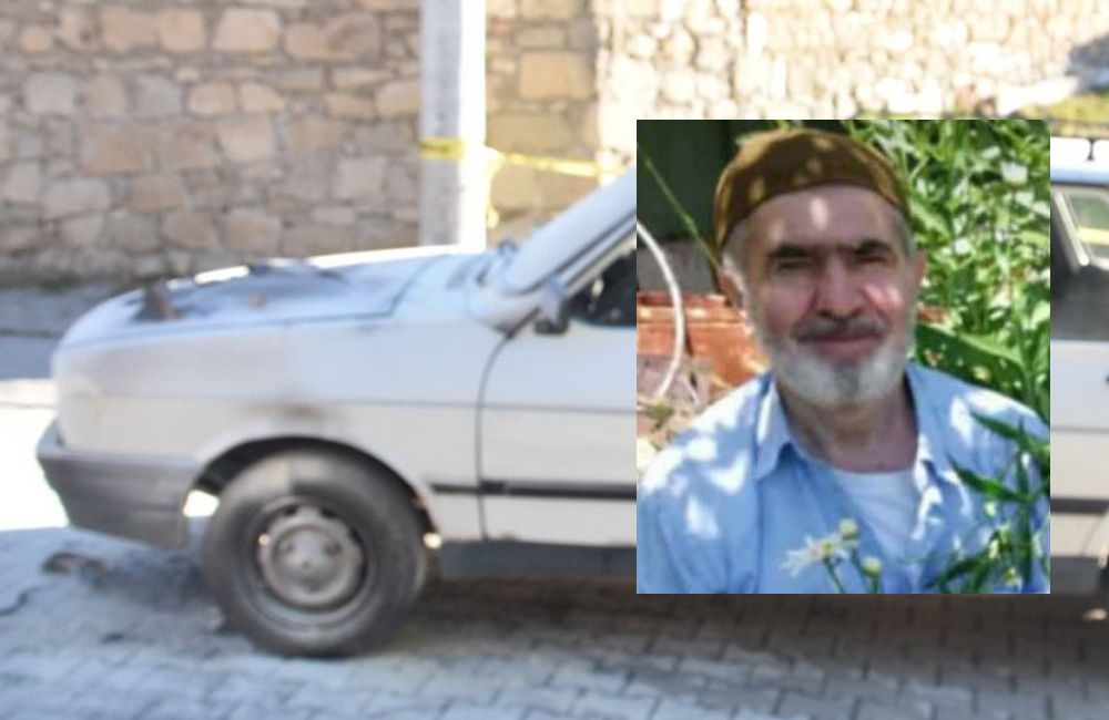 Otomobilindeki yangını söndürmek isterken kalp krizi geçirip öldü