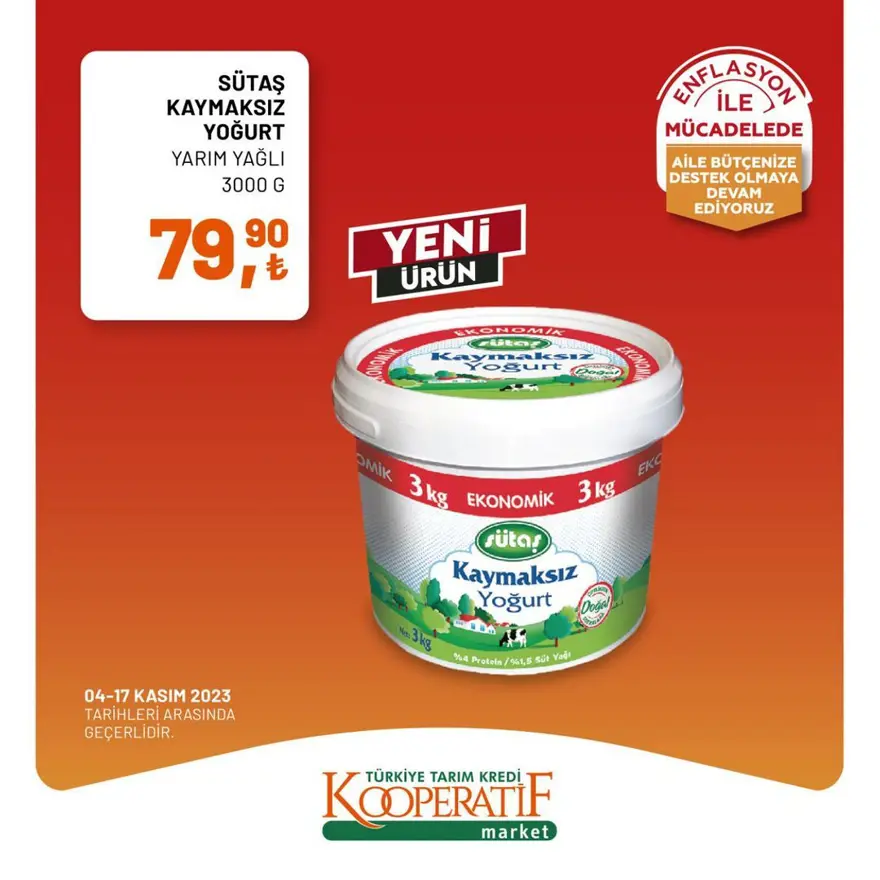 Tarım Kredi Kooperatif Market kasım ayına özel yeni indirimli ürünler listesi: Birçok üründe indirim rüzgarı (15-17 Kasım 2023 Tarım Kredi Market indirimleri) 17 Tarım Kredi Kooperatif Market kasım ayına özel yeni indirimli ürünler listesi: Birçok üründe indirim rüzgarı (15-17 Kasım 2023 Tarım Kredi Market indirimleri) 17