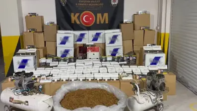 Eskişehir'de 315 kilogram kaçak tütün ele geçirildi