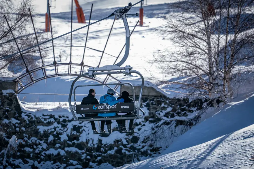 Kar kalınlığı 82 santimetre! Palandöken'de kayak sezonu başladı 10