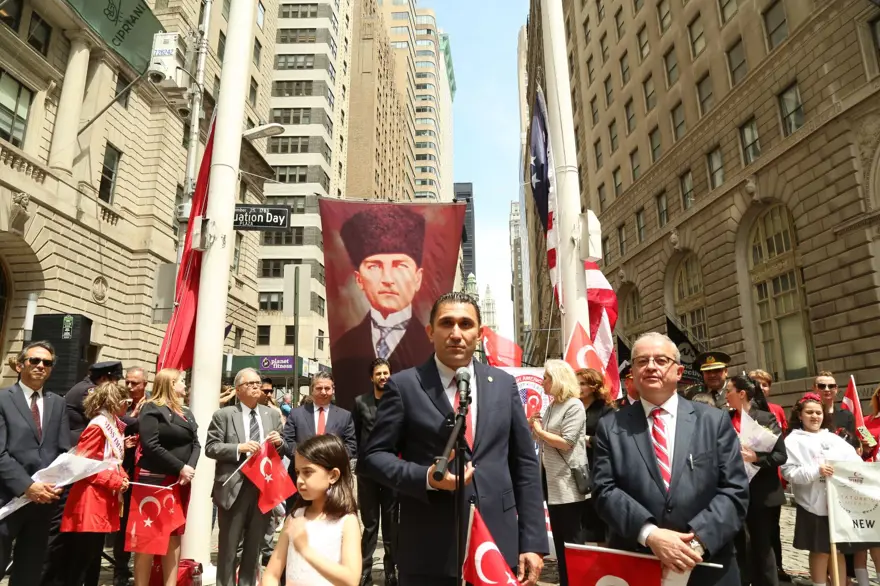 New York'ta Türk günü yürüyüşü 41