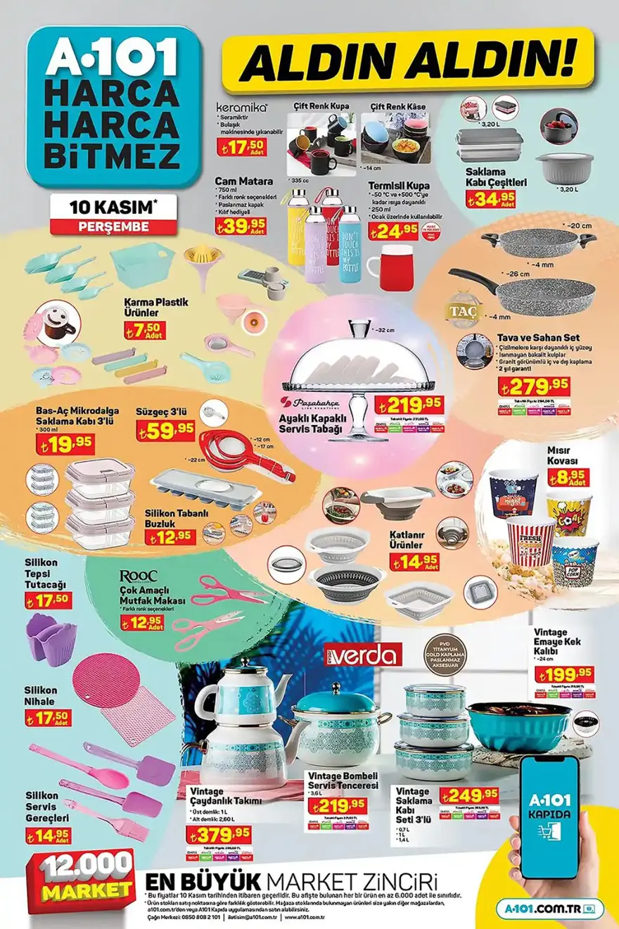A101 market yeni indirimli aktüel ürünler kataloğu (5-11 Kasım A101 markette bu haftanın indirimli ürünleri ) 8