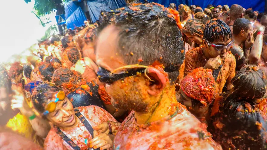la tomatina, domates savaşı festivali, domates festivali 5