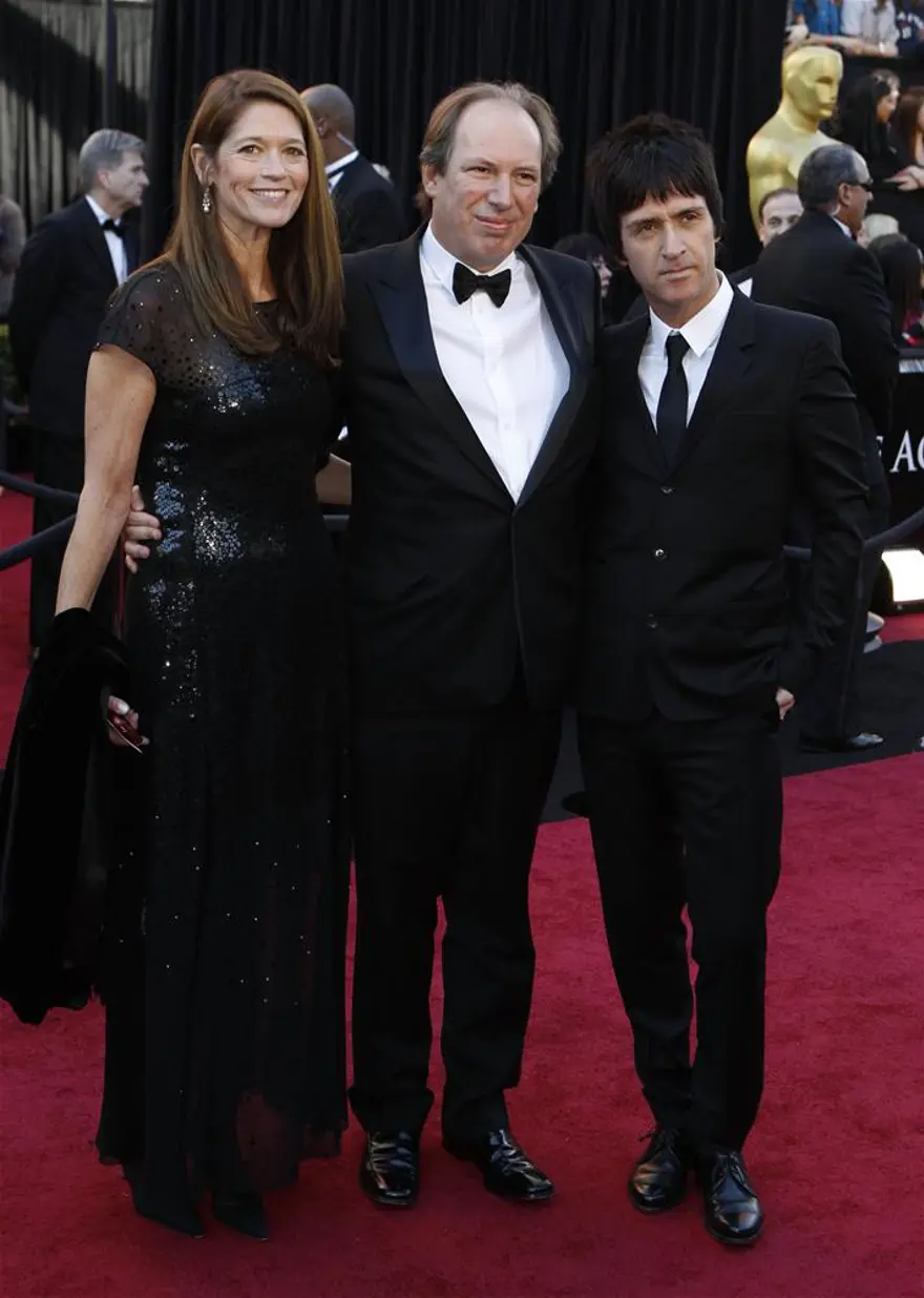Hans Zimmer, eşi Suzanne, Johnny Marr 165 Hans Zimmer, eşi Suzanne, Johnny Marr 165