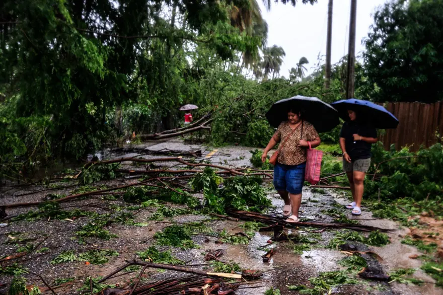 Meksika’yı John Kasırgası vurdu: Üç kişi hayatını kaybetti 4