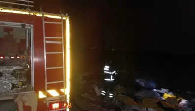 İskenderun’da otluk yangını