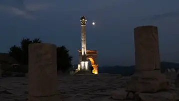 Sagalassos'ta ışıklar gece müzeciliği için yanacak
