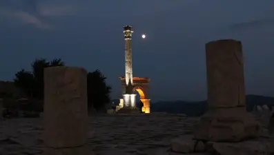 Sagalassos'ta ışıklar gece müzeciliği için yanacak