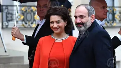 Paşinyan'ın eşi Hakobyan: Erdoğan'ın kitabını okuyacağım