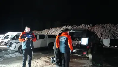 Jandarma, AFAD ve Türk Hava Kuvvetleri teyakkuza geçti: Radara girip kaybolan cisim aranıyor