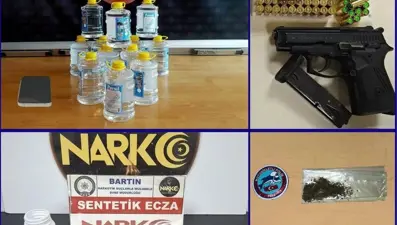 Bartın'da bir haftada araması bulunan 6 kişi yakalandı