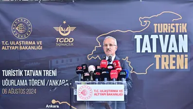 Turistik Tatvan Treni ikinci seferine başladı