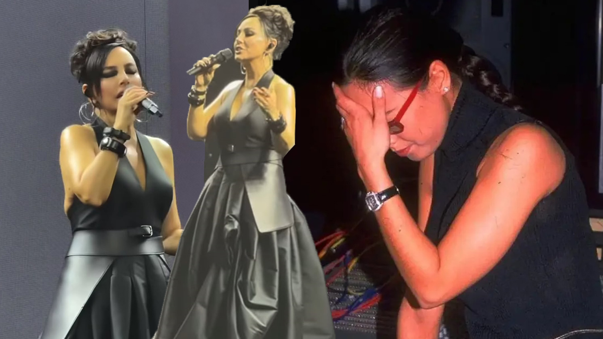 Ebru Gündeş, 27 yıl sonra 'Dön Ne Olur' şarkısını sahnede seslendirdi